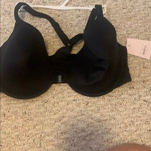 Black clip in front bra